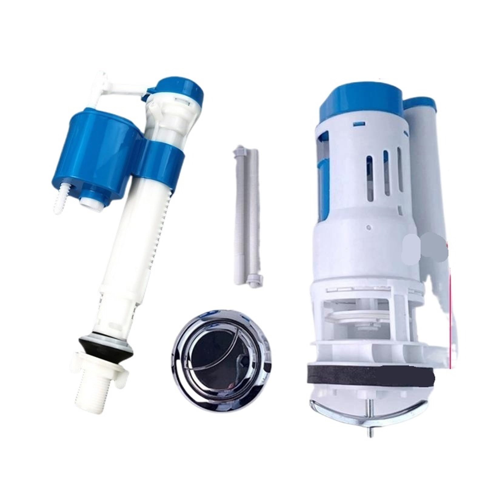 Padgcnor One Color Toilet Flush Valve Toilet Drain Intake Valve Tank Fittings Inlet Flush Water Saving Piece Cistern Mechanism Wc Kits(One-Pieces 28Cm B2)
