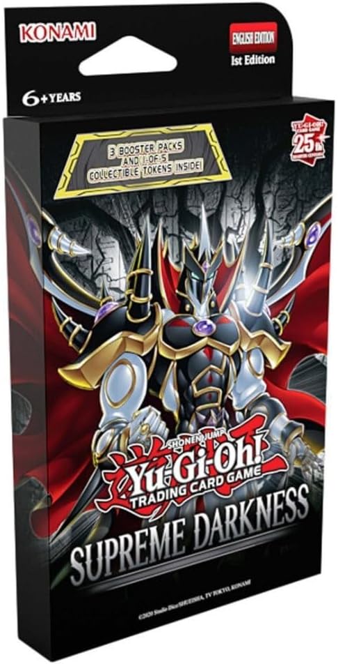 Yu-Gi-Oh! Supreme Darkness 3- Pack Booster