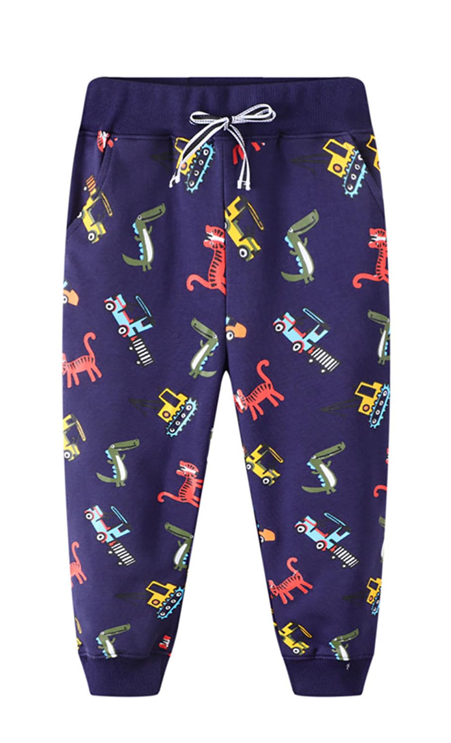 Pantalones de algodón para niños que resisten lavados continuos 6