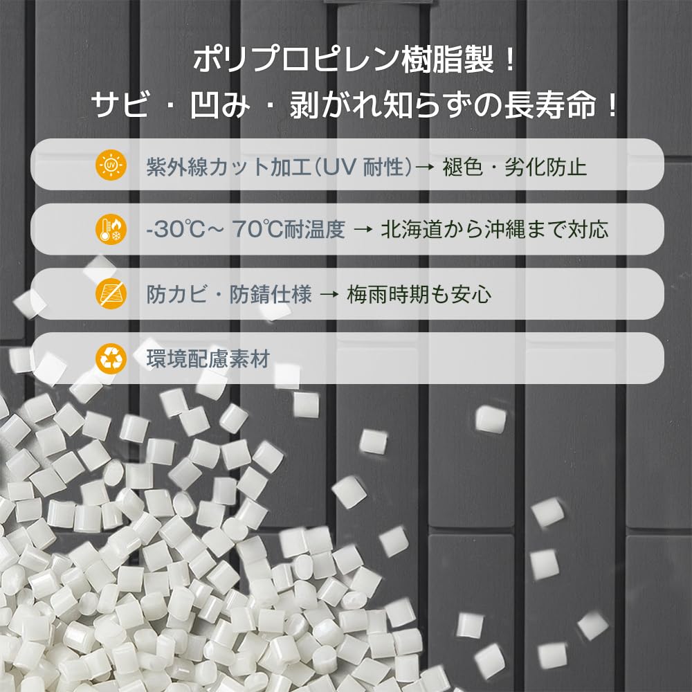 Amazon.co.jp: 屋外収納庫 レンガ調 大型収納ボックス 380L ストッカー