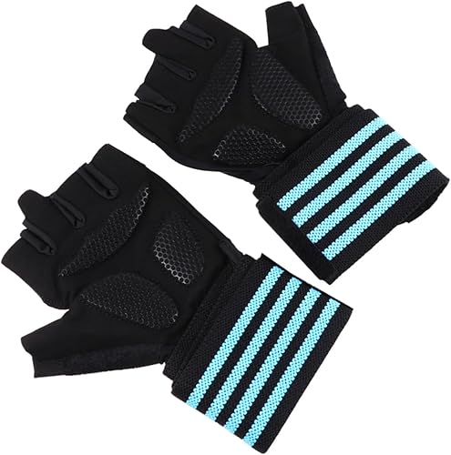 Miniatura 9 de BESPORTBLE 3 Pairs Lifting Gloves Exercise Gloves Hand Muffs for Men guantes para Gym Hombre Weighted Gloves Gym Gloves Mens Workout Gloves Outdoor