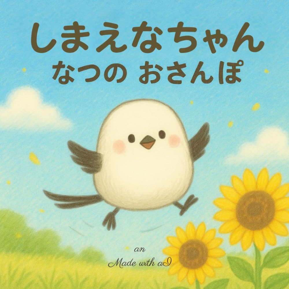 『しまえなちゃん なつの おさんぽ｜ぴょん！オノマトペであそぶ 1歳２歳３歳かわいいリズム絵本』