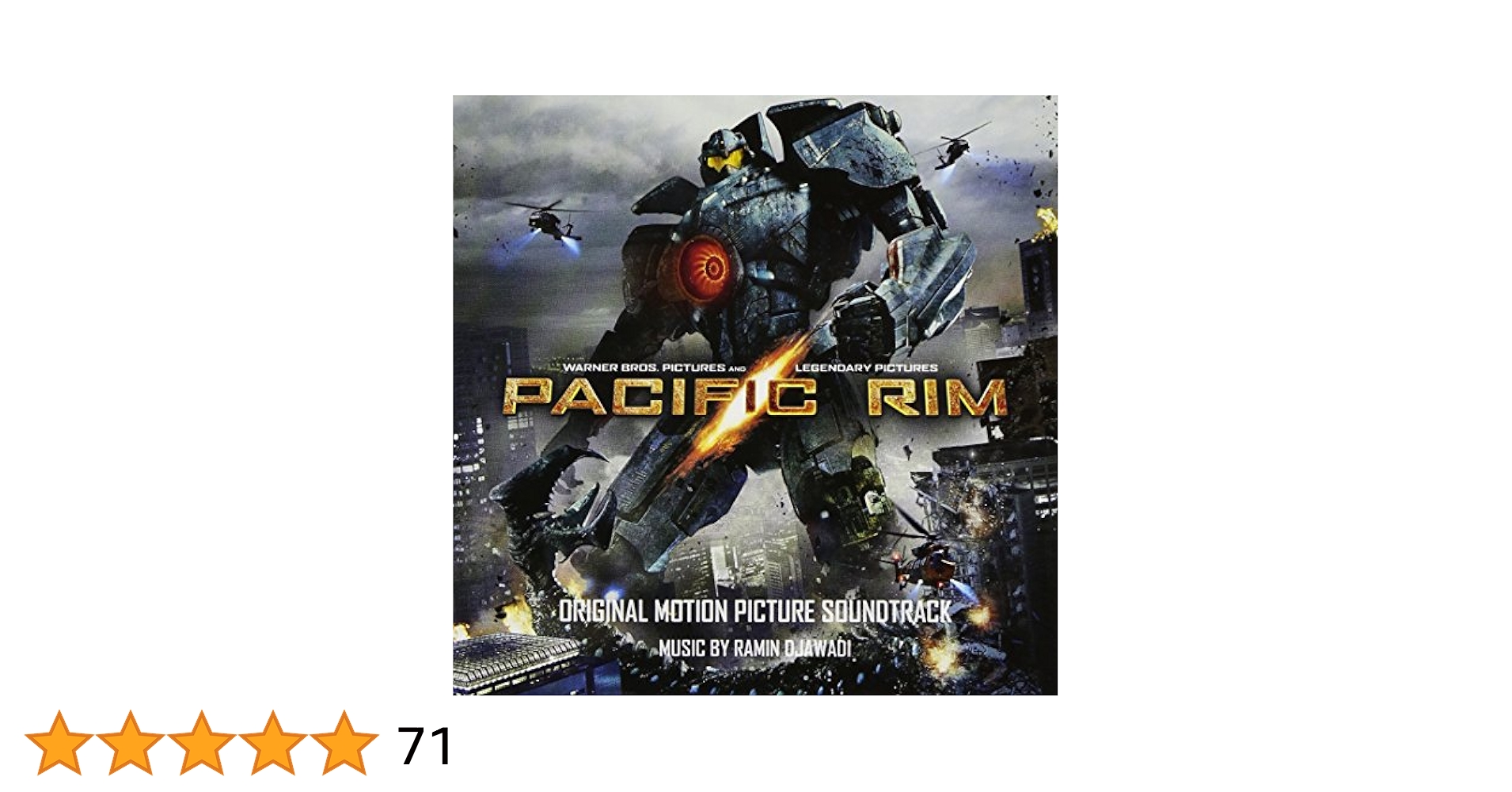 Q4 「パシフィック・リム アップライジング」オリジナル・サウンドトラック Ramin Djawadi - Pacific Rim Original Motion Picture