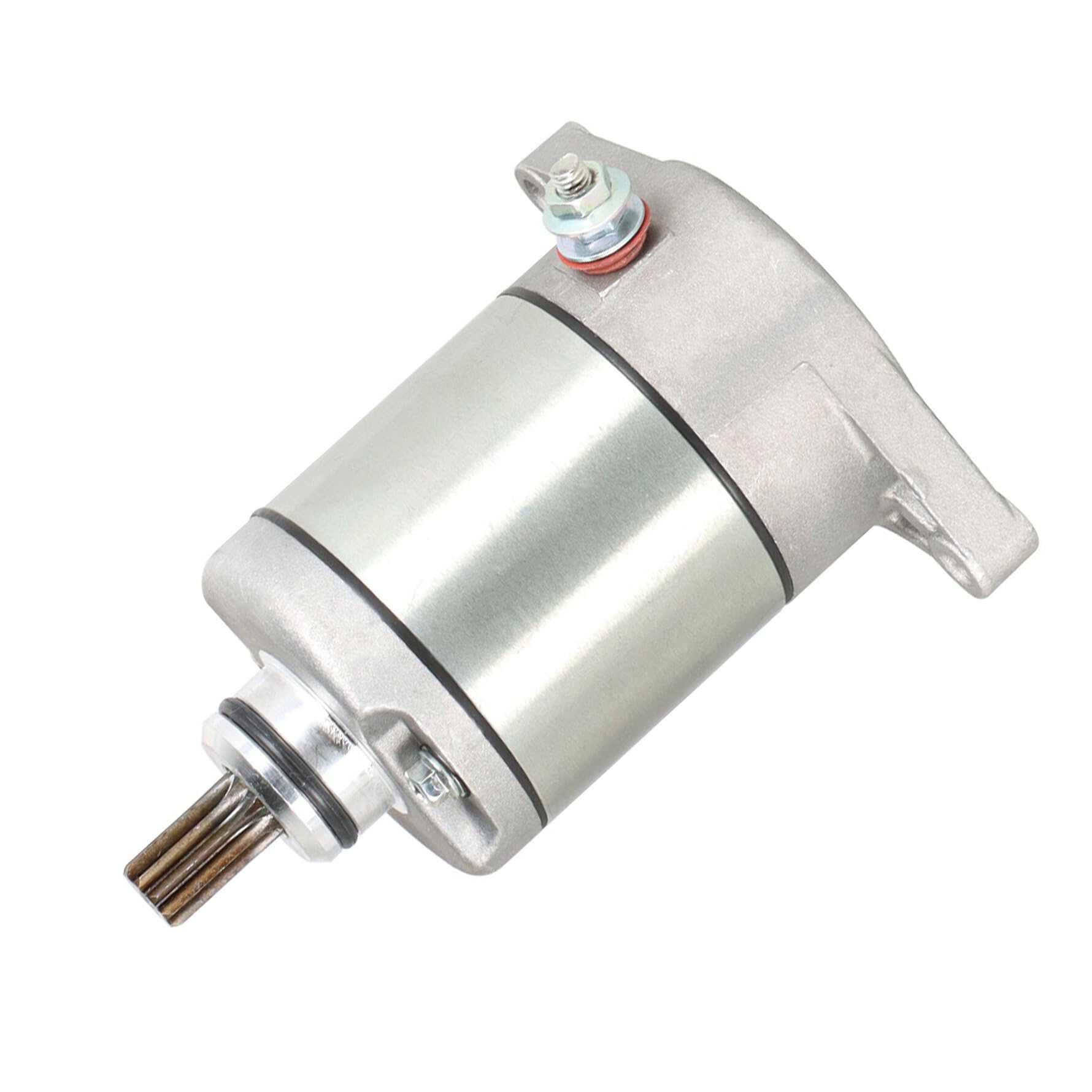 Silscvtt Starter Motor Assembly Replacement for Arctic Cat Replacement for Suzuki Eiger King Quad 400 31100-38F00 3545-016