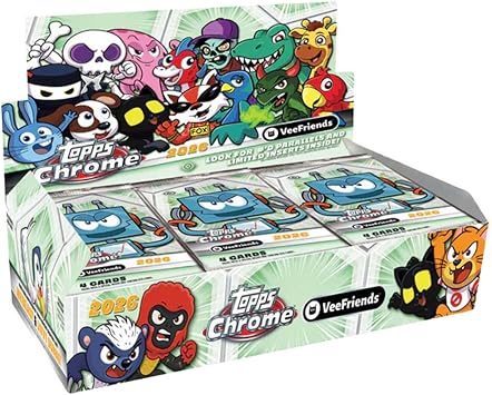 2026 Topps Chrome VeeFriends Hobby Box