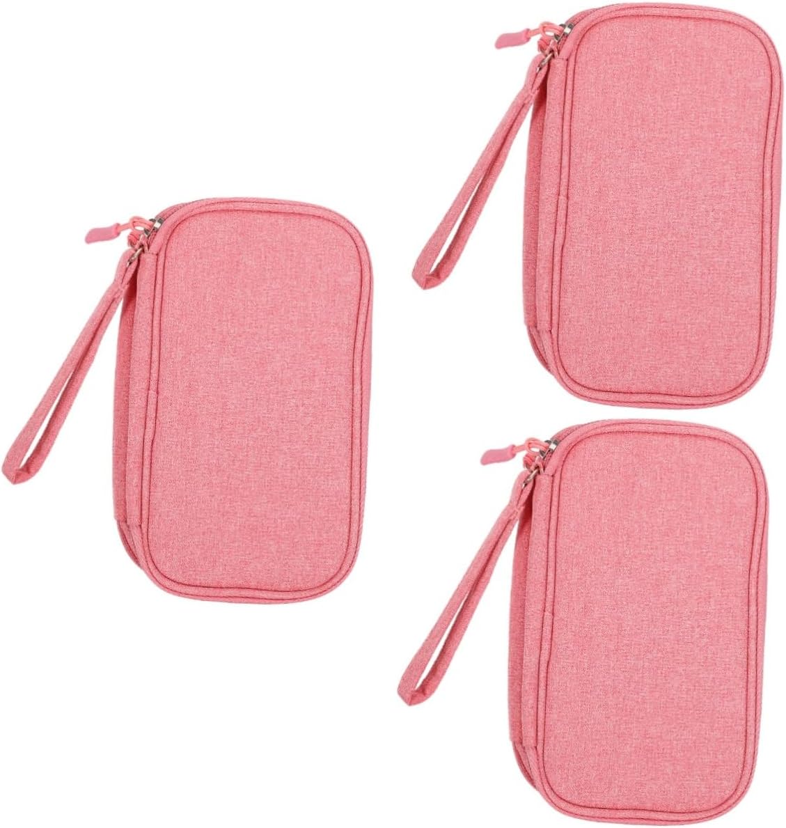 Gadpiparty 3pcs Storage Accessory Organizer Electronics Case Electronic Organizer Cord Organizer Electronics Accessories Organizer Bag Cable Management Case