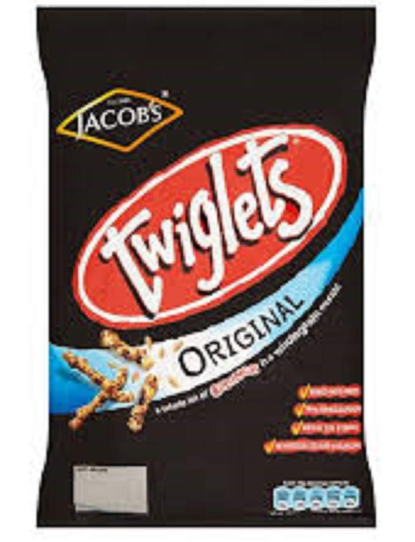 JACOB'S Twiglets Sharing Baked Snacks, 150 g (12 Pack)