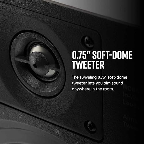 Miniatura 7 de Polk Audio RC55i altavoz de pared de dos vías dos unidades color blanco 65 pulgadas Blanco