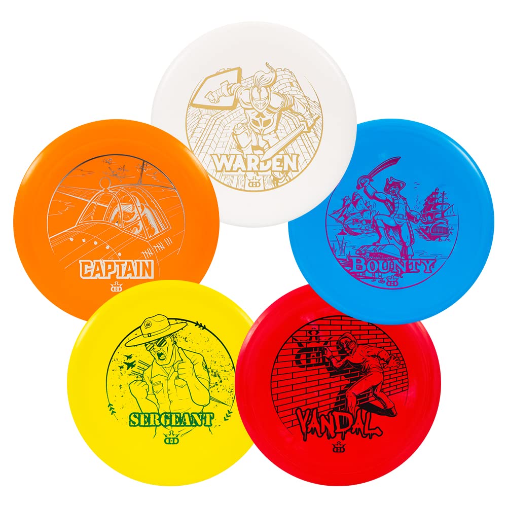 Dynamic Discs Prime Jeu de démarrage de golf à disque animé | Ensemble de golf Frisbee pour débutants | L'ensemble comprend un putter de disque, un médium, des pilotes de parcours et un pilote de