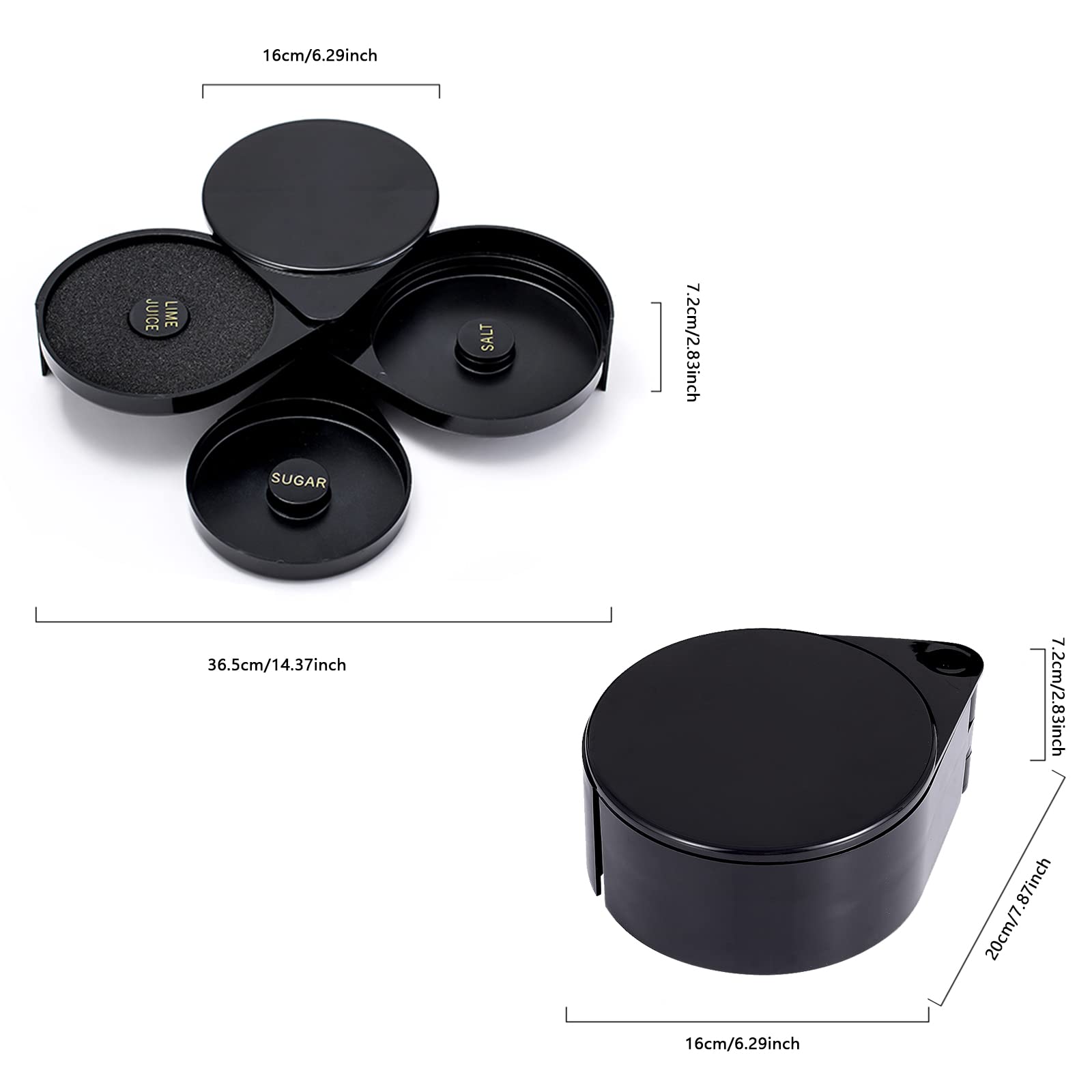 Stirrings 3 Pack Margarita Cocktail Rimmer - Easy to Rim a Glass - Specialty Sugar and Salt Drink Rimmers