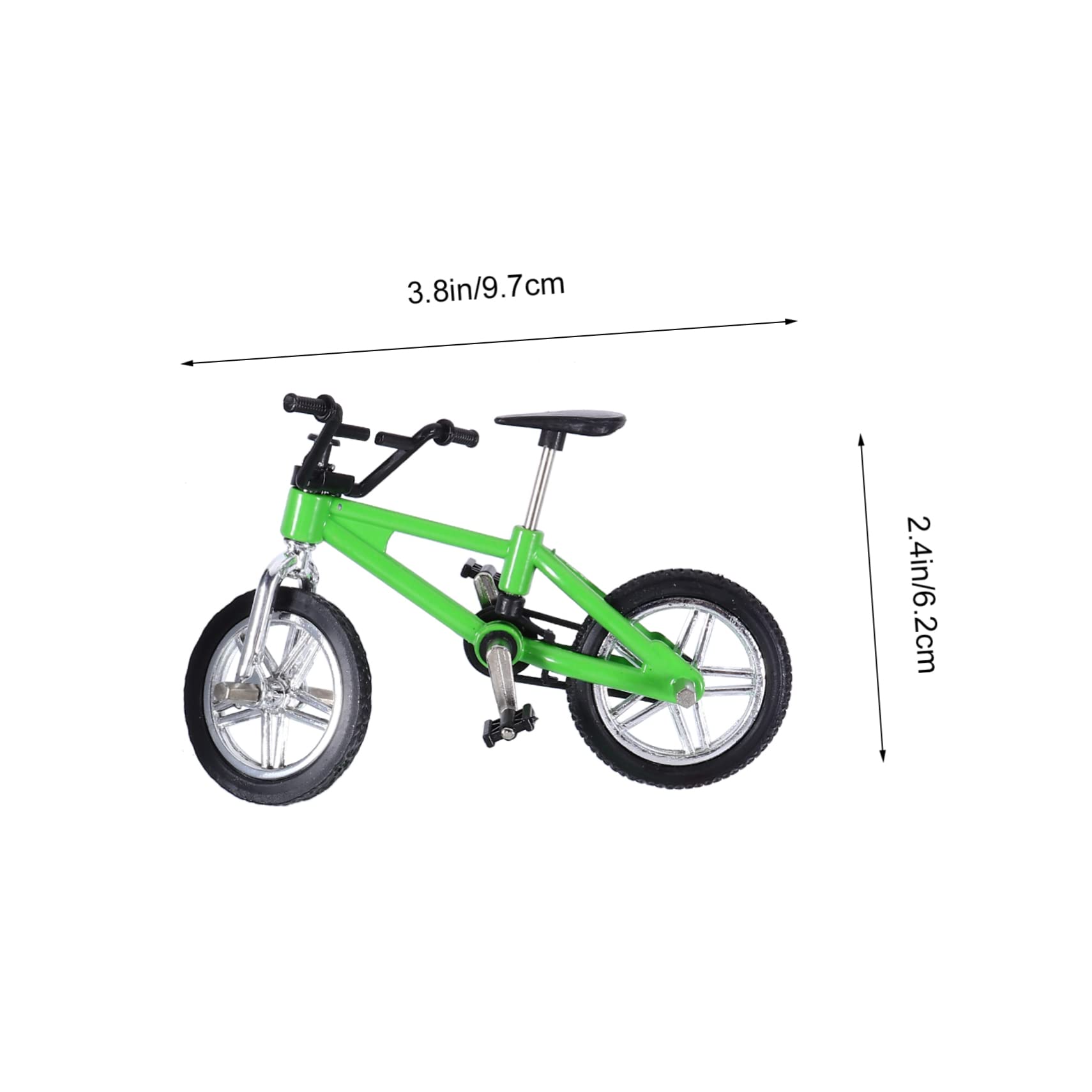 ERINGOGO 1Set Mini Finger Bike Folding Scooter Educational Board Game with Fun Desk Game for Creative Play Decoration