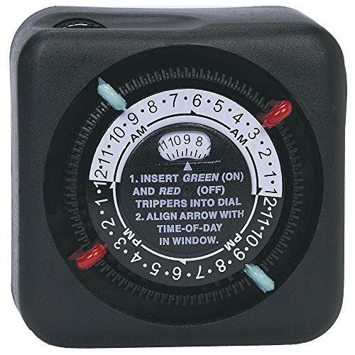Intermatic TN111RM40 Timer, Lamp &amp Small Appliance-Black