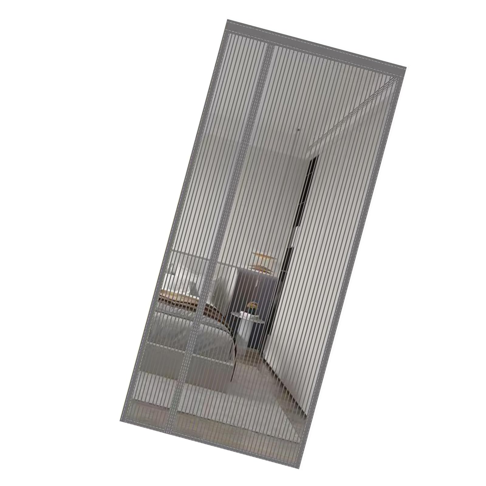 JAMIEKA Secure Side Opening Panel with Strengthened Netting for Insect Defense and Ventilation Accommodates Standard Frame 90 X 210 Cm