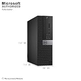 Dell OptiPlex 3040 Small Form Factor PC, Intel Quad Core i5 6500 up to 3.6GHz, 16G DDR3L, 1T, WiFi, BT 4.0, Windows 11 Pro (Renewed)