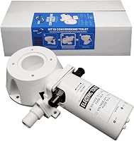 Navpower 12V Elektromos WC Konverziós Készlet Hajó Lakóautó Karavánhoz Jabsco Kompatibilis 1