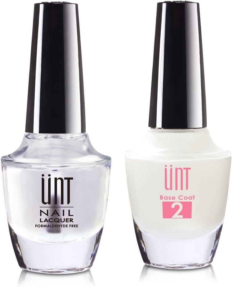 UNT Nail Essentials Set - PRELUDE BASE COAT and READY FOR TAKEOFF Peelable Base Coat