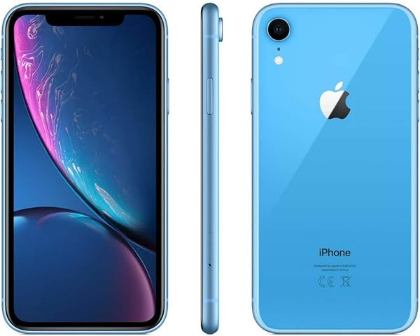 Apple iPhone XR, US Version, 64GB, Blue - AT&T (Renewed)