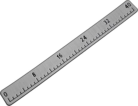 Fish Ruler for Boat 40in EVA Foam Fish Measuring Ruler with Self-Adhesive Backing for Fishing Kayaks Accessories, Waterproof Fish Measurement Sticker Tool for Fish Boat 40"