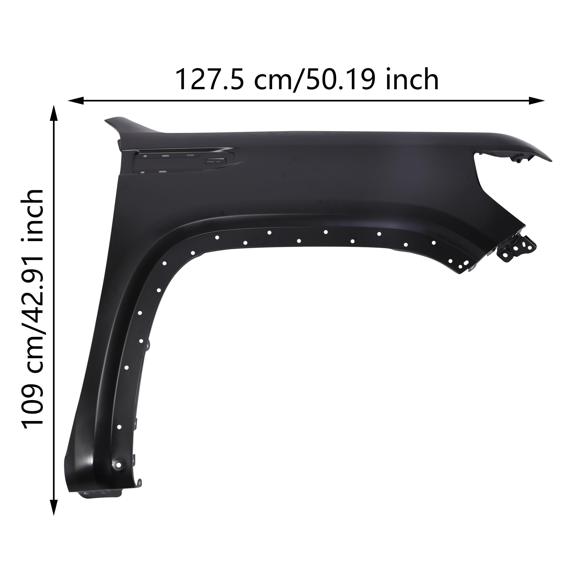 Amazon.com: Replacement FRONT FENDER 2019-2023 GMC Sierra