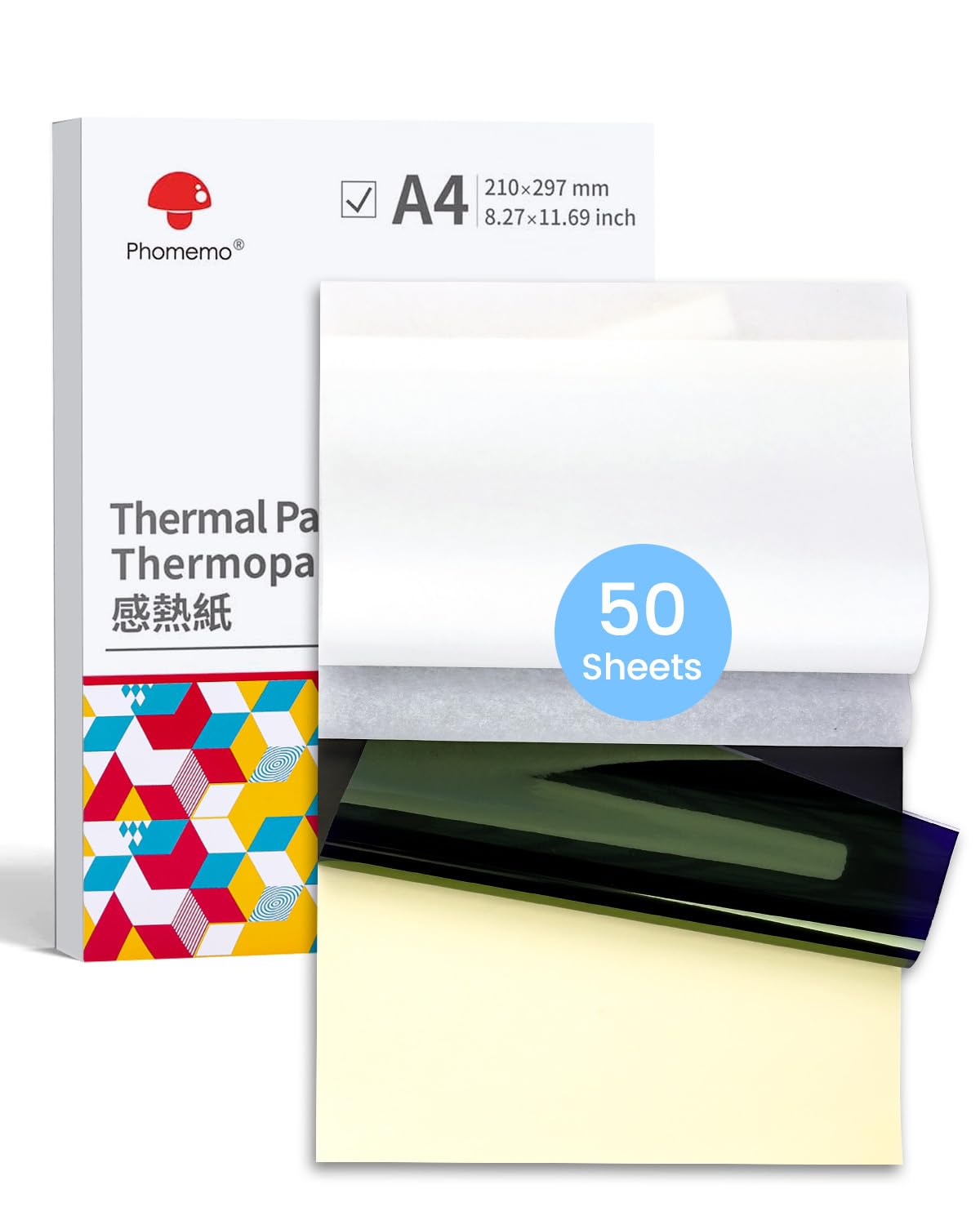 Stencil Pro Tattoo Transfer Paper 50 Sheets 85 X 11 A4 Size Thermal Stencil Paper For Tattoos By Numbskin