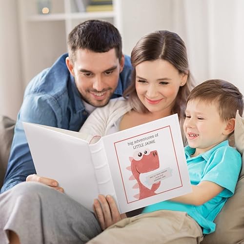 Miniatura 2 de Maverton Álbum de fotos Slip-In para niños - Tapa blanca grabable con diseño elegante - 100 páginas para rellenar con hasta 200 imágenes - Para