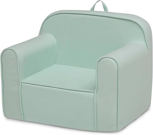 Miniatura 89 de Delta Children Cozee - Silla para niños de 18 meses en adelante, terciopelo de visón gris Terciopelo de visón gris,Azul,Gris
