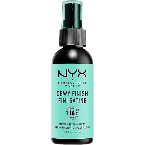 NYX PROFESSIONAL MAKEUP Makeup Setting Spray - Dewy Finish, Long-Lasting Vegan Formula (Packaging May Vary)