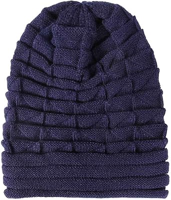 Winter Warm Hat Girls Women Hat Crochet Wool Knit Beanie Hat Soft Slouchy Beanie Skully Cap