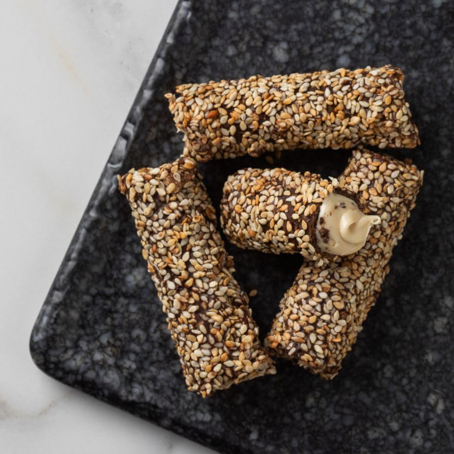 Biscotti Tsoungari -Markolato– Wafer Roll With Tahini Cream, 170g (5.99 oz) - Image 5