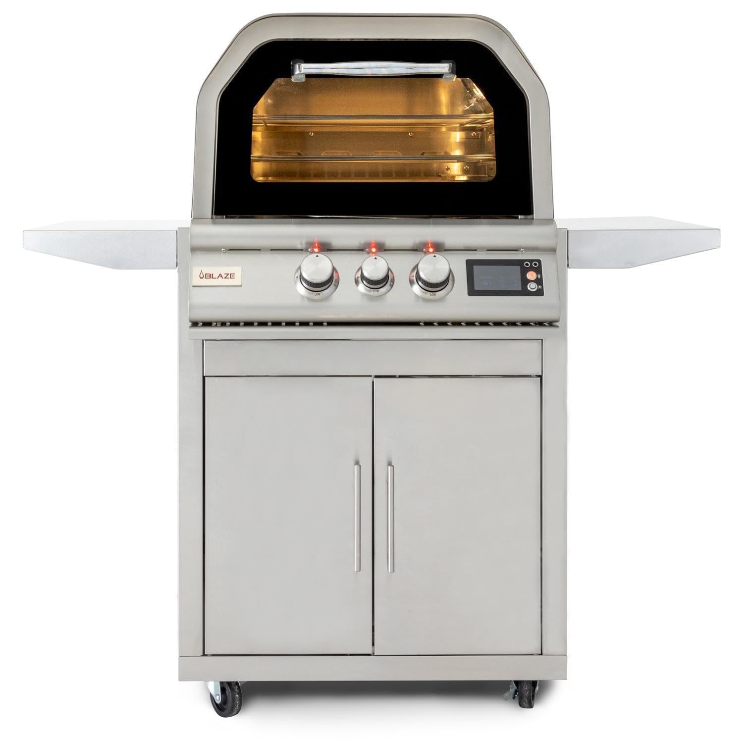 ピースファーム Amazon.com: Blaze 26-Inch Freestanding Propane Outdoor Pizza Oven