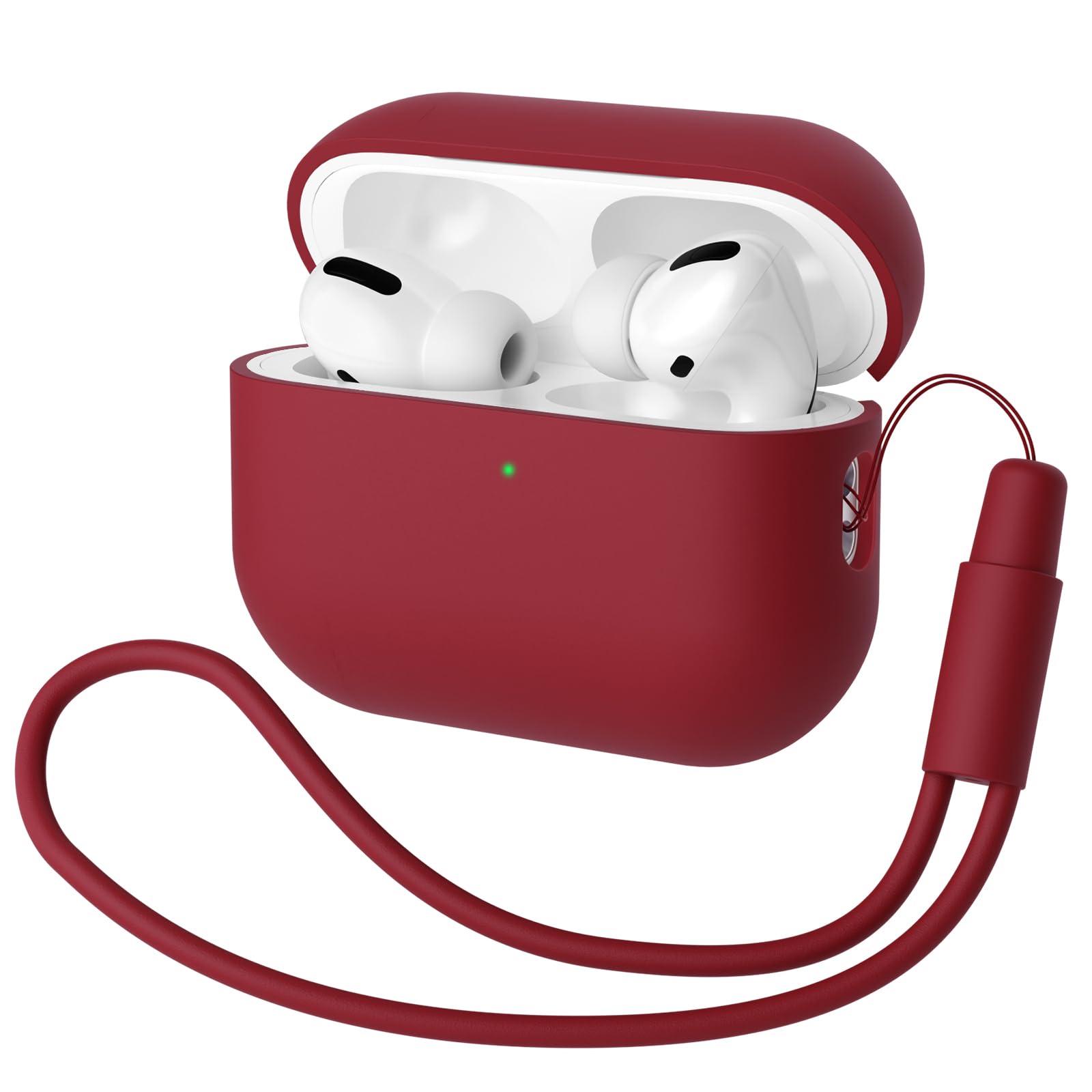 Mocarheri Funda Silicona Compatible con AirPods Pro 2.ª Generación, Ultradelgada Fundas Protectora de Silicona para AirPods Pro 2.ª Generación 2022,Menta Verde/Lavanda(2PCS) — view 23
