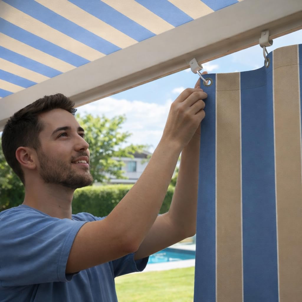 FERPASA® - Poleas Dobles Correderas para Cortinas y Toldos – Pack de 10 Poleas Acero Inoxidable – Recambios Profesionales – Alta Resistencia, Deslizamiento Suave, Fácil Instalación (10)