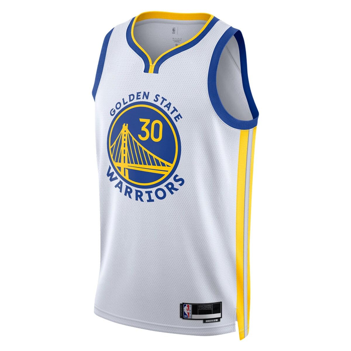 Stephen Curry Golden State Warriors NBA Kids Youth 8-20 Association Edition White Swingman Jersey