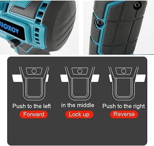 Miniatura 6 de Pistola eléctrica 2 en 1 para remaches (18 pulgadas, 532 pulgadas, 316 pulgadas) y tuercas de remache (14 pulgadas, 516 pulgadas, 38 pulgadas) con 2