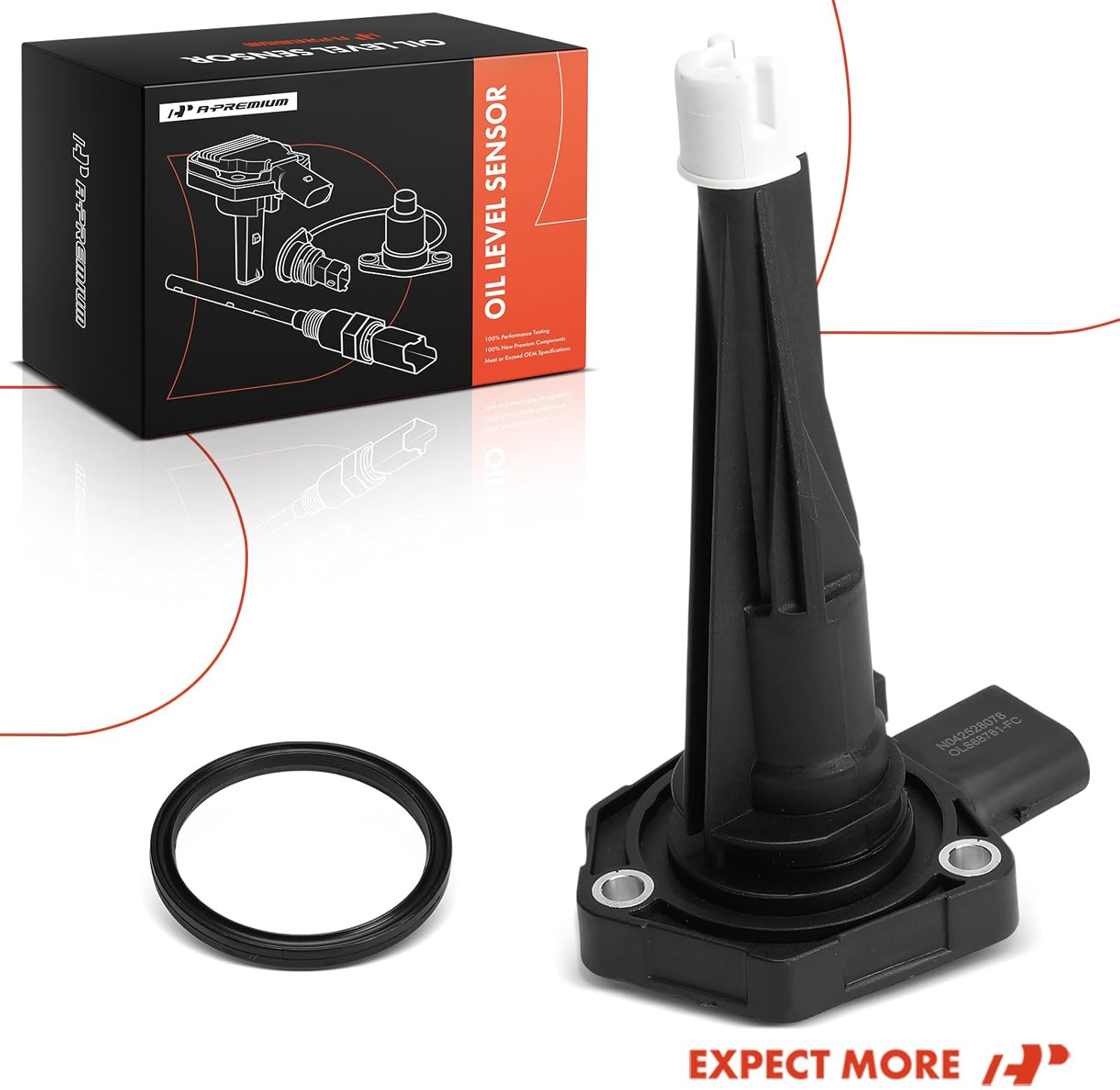 A-Premium Engine Oil Level Sensor Compatible with BMW F30 Series 328d, 328d xDrive, 2014 2015 2016 2017 2018, 2.0L