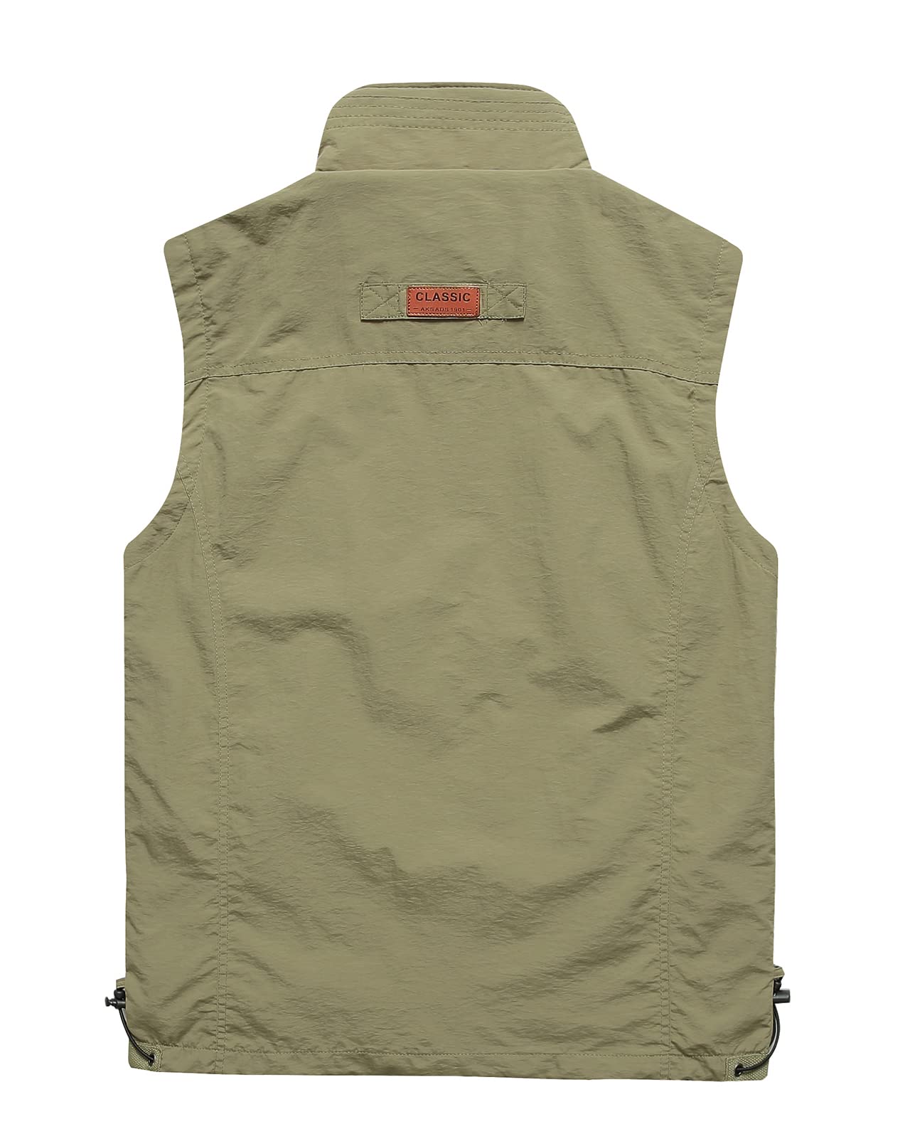 Uomo All'aperto Gilet da Pesca Traspirante Multi-Tasca Gilet da Lavoro Caccia Fotografi Outdoor Vest Safari Giacche Gilet