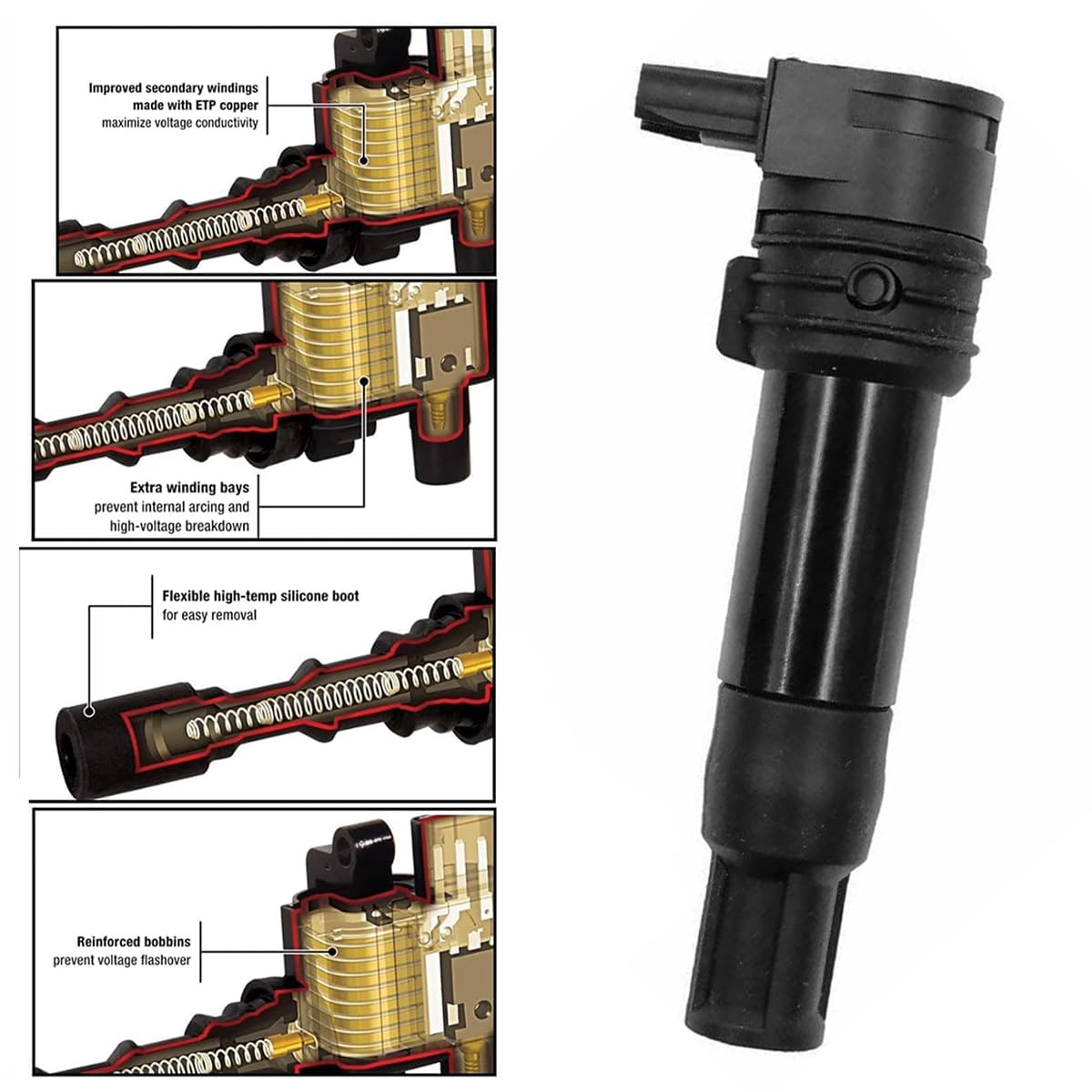 Bobina Di Accensione Per Motocicletta Per BMW R1100 S R1150 R1200 GS R900/RS/RT 771585301 12137671896 12137707549