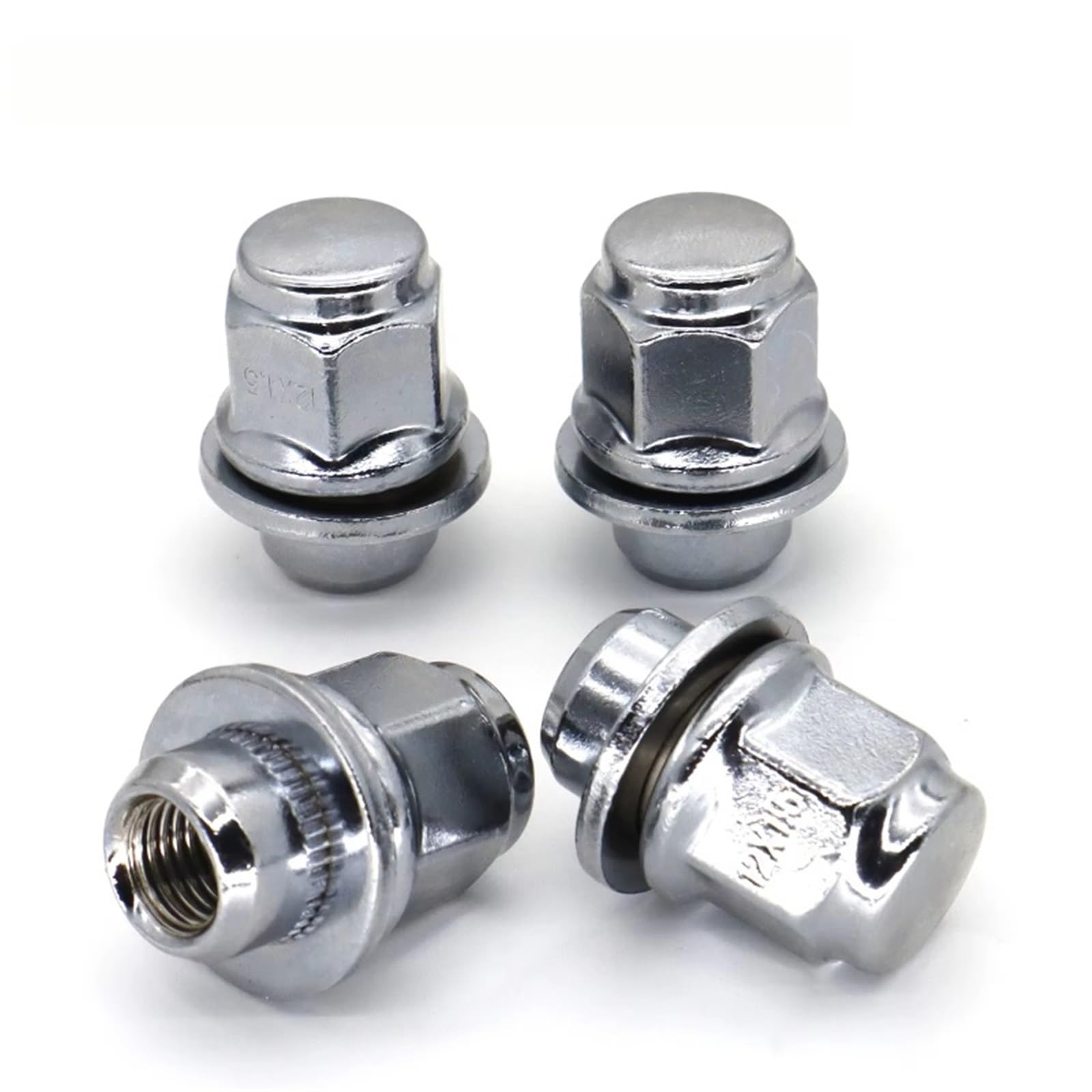 Compatible Avec Toyota Pour Avalon 1995-2021 Pour Camry 1983-2021 4X Écrous De Roue En Acier De Voiture Pièces De Roue De Voiture OEM: 9094201033