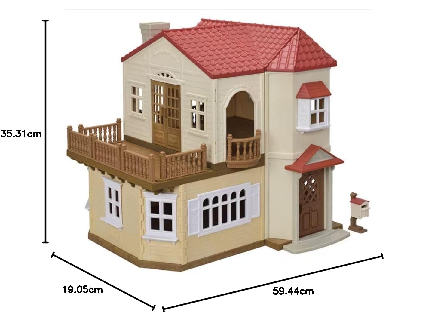 Amazon | Calico Critters - 赤い屋根の家 - カントリーホーム - 2025 