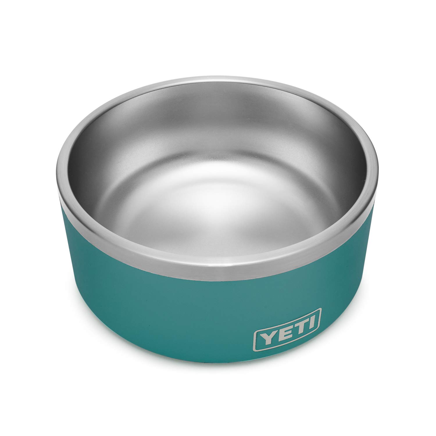 YETI Boomer 8 Hundenapf aus Edelstahl, rutschfest, hält 1,8 l, Flussgrün