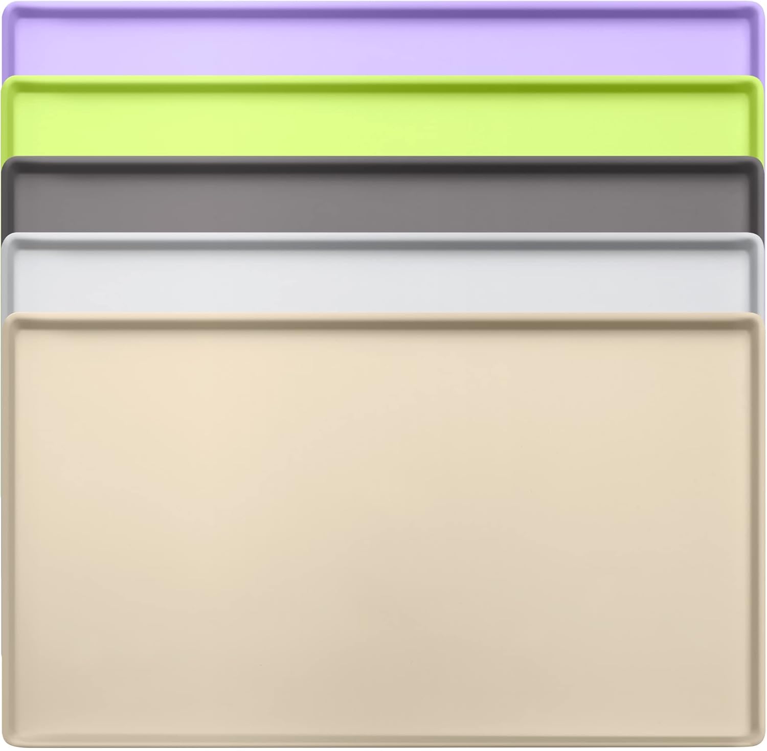 CatGuru Cat Food Mat, Small & Large Pet Food Mat