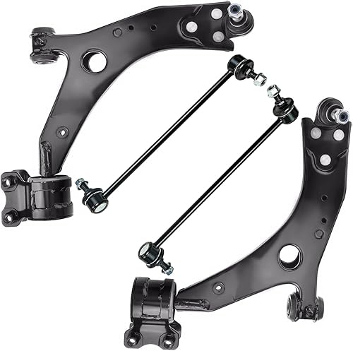 Miniatura 194 de Detroit Axle - Kit de brazos de control frontal RWD para Chrysler 300 Dodge Challenger Charger Magnum, 2 brazos de control superiores 2 rótulas