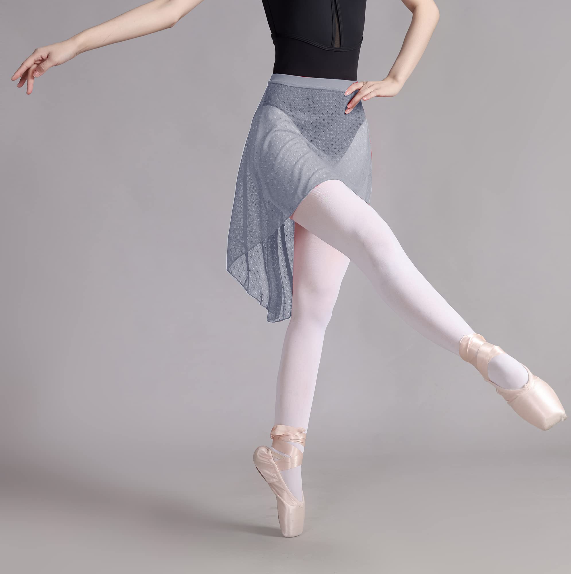 Snapklik.com : Gray Lyrical Dance Skirts For Teen Girls Women ...
