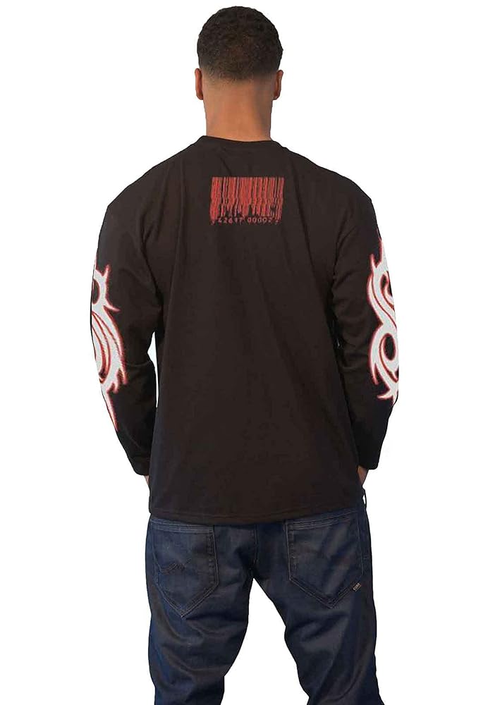 Amazon | [Slipknot] T Shirt Spit It Out Barcode Band Logo