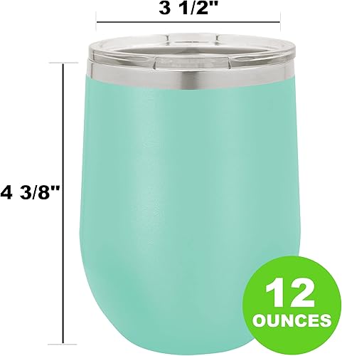 Miniatura 22 de Customized Groomsman/Bridemaids Insulated Stainless Steel 12 Oz Wedding Gift Travel Coffee Double-Walled Wine Tumbler Travelling Car Truck Cup Mug
