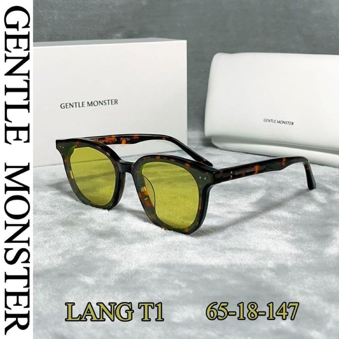 Amazon.co.jp: ジェントル モンスター Lang T1 サングラス 山下
