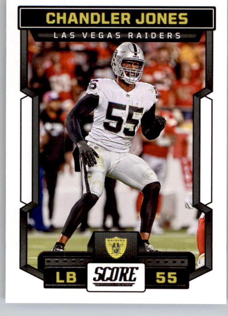 Amazon.com: 2023 Score NFL #140 Chandler Jones Las Vegas