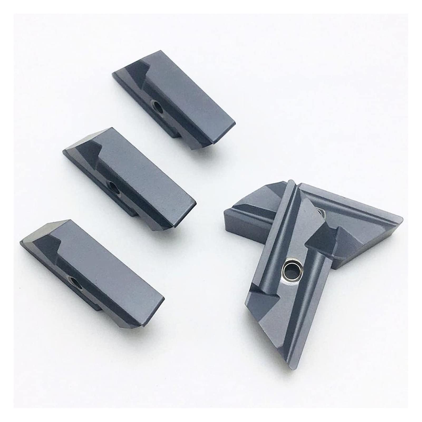 KIPHEPI Turning Inserts KNUX160405 R LT10 Original Carbide Blade KNUX160405R CNC Turning Tool Lathe Parts Tool (Size : KNUX160405 R LT10, Color : 100PCS(10box))