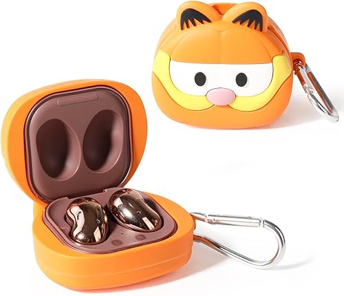 Miniatura 6 de Compatible con Samsung Galaxy Buds2 Pro (2022), Galaxy Buds 2 (2021), Galaxy Buds Live (2020), Galaxy Buds Pro (2021), funda de carga de silicona