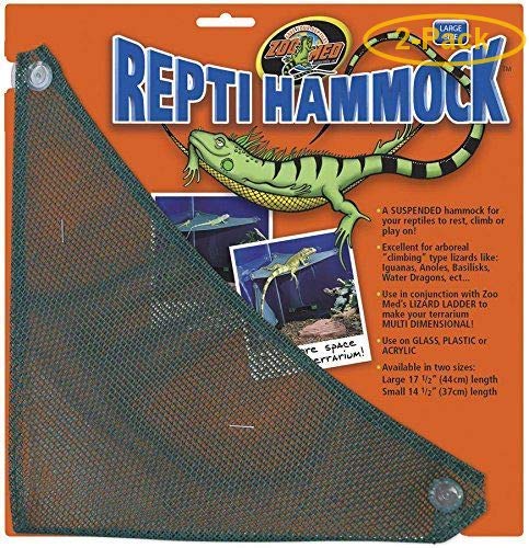 Zoo Med Repti Hammock Large - (17.5" Long x 12" Wide) - Pack of 2